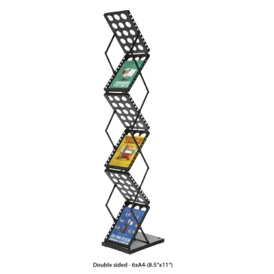 Portatif ZigZag Broşürlük